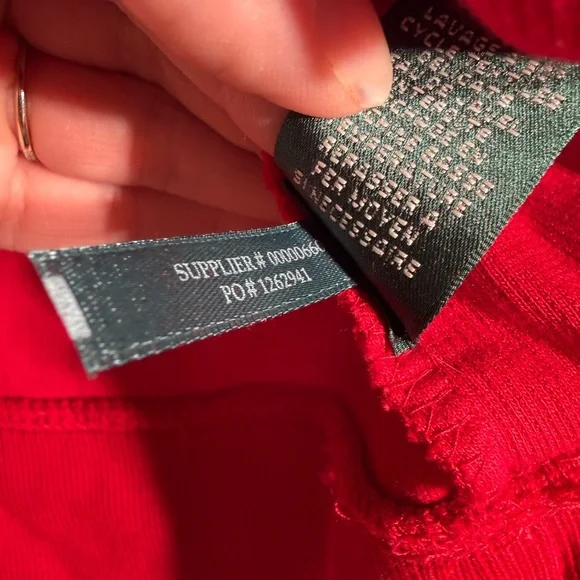 Lauren Ralph Lauren Pullover Sweater 3/4 Zip Gold Crest Logo small Red Old Money - Picture 8 of 10